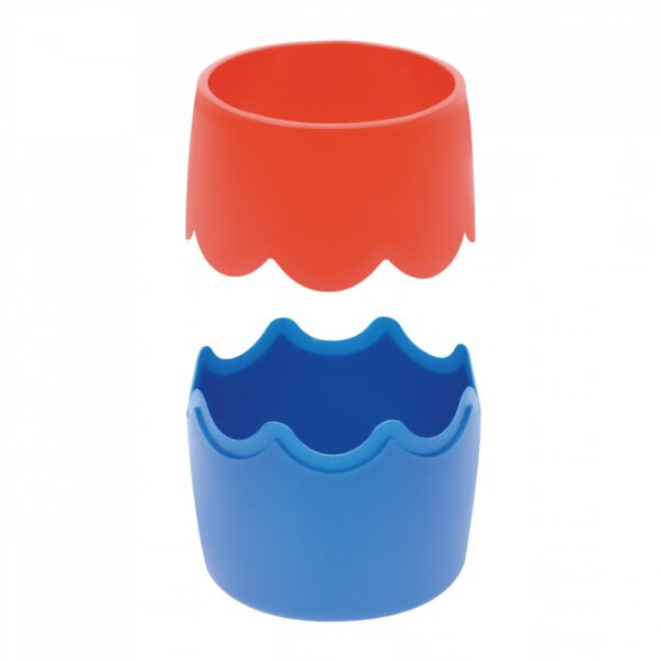 Подставка-стакан СТАММ, двухцветная сине-красная