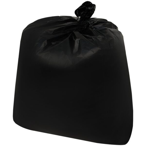 Мешки для мусора 120л OfficeClean ПВД, 70*108см, 80мкм, 10шт., суперпрочные, черные, в рулоне