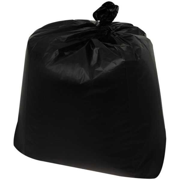 Мешки для мусора 160л OfficeClean ПВД, 90*120см, 30мкм, 10шт., двухслойные, прочные, черные, в рулоне