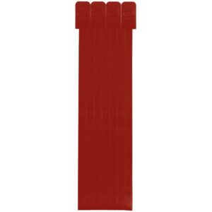 Набор закладок для книг 7*370мм (ляссе с клеевым краем), ArtSpace, 08шт., красный