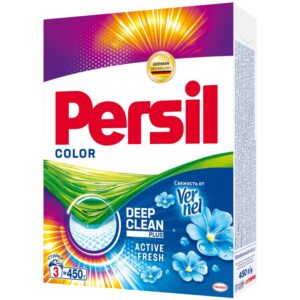 Порошок для машинной стирки Persil "Color" "Свежесть от Vernel", для цветного белья, 450г