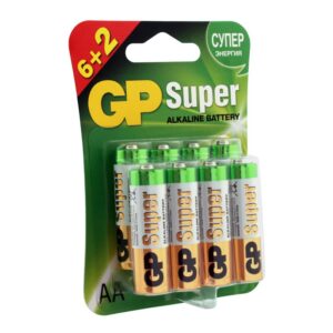 Батарейка GP Super AA (LR06) 15A алкалиновая, BC8