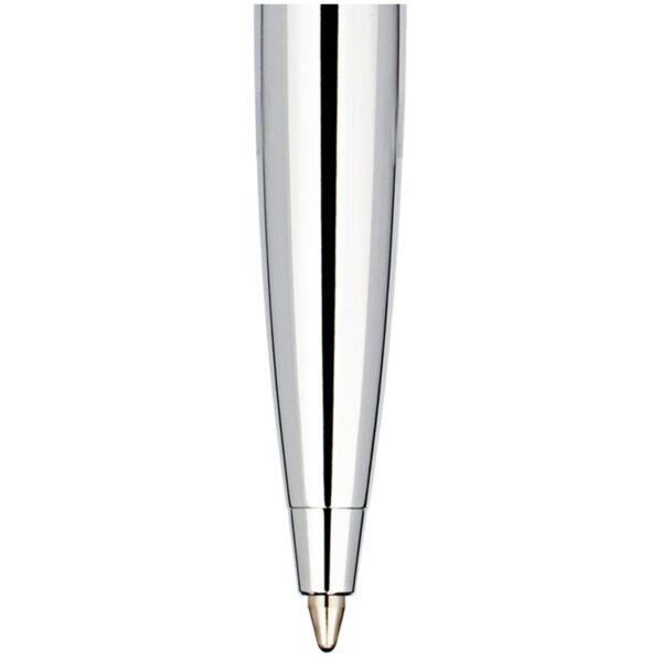 Ручка шариковая Delucci "Mare" синяя, 1,0мм, цвет корпуса - серебро, поворот., подарочная упаковка