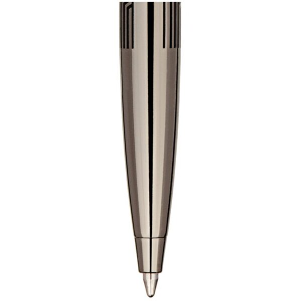 Ручка шариковая Delucci "Universo" синяя 1,0мм, цвет корпуса - оружейный металл, поворот., подарочная упаковка