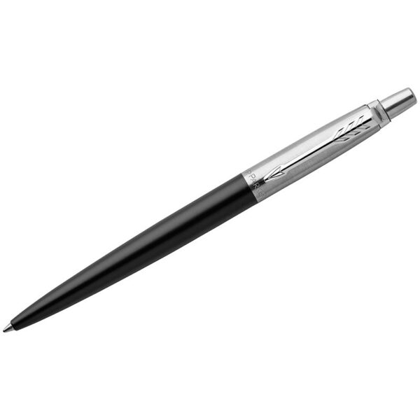 Ручка шариковая Parker "Jotter Bond Street Black CT" синяя, 1,0мм, кнопочн., подарочная упаковка