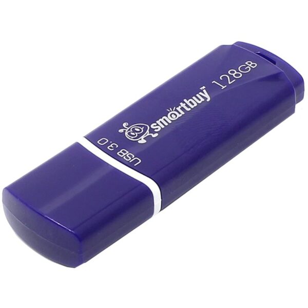 Память Smart Buy "Crown"  128GB, USB 3.0 Flash Drive, синий