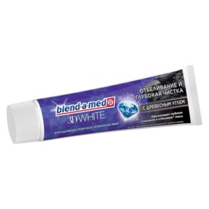 Зубная паста Blend-a-Med "3D White. Отбеливание и глубокая чистка. Древесный уголь", 100мл (ПОД ЗАКАЗ)
