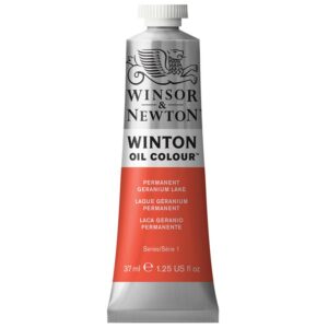 Краска масляная художественная Winsor&Newton "Winton", 37мл, туба, герань, перманентный
