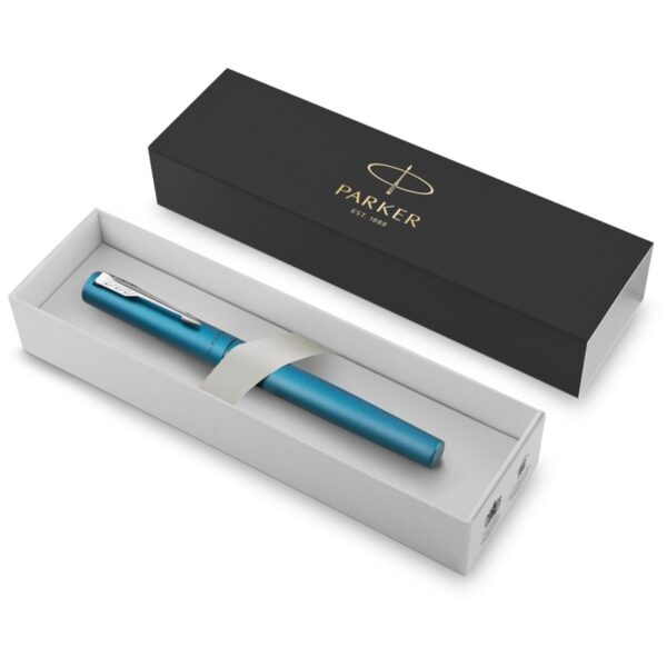 Ручка перьевая Parker "Vector XL Teal" синяя, 0,8мм, подарочная упаковка