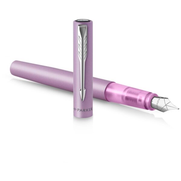 Ручка перьевая Parker "Vector XL Lilac" синяя, 0,8мм, подарочная упаковка