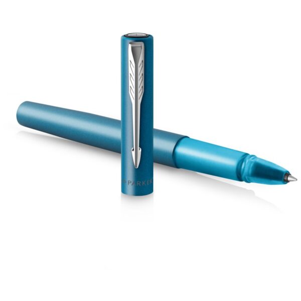 Ручка-роллер Parker "Vector XL Teal" черная, 0,8мм, подарочная упаковка