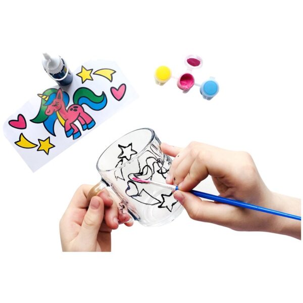 Набор для детского творчества Десятое королевство "Кружка под роспись. Единорог", с красками