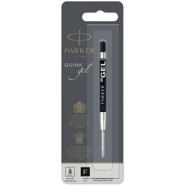 Стержень гелевый Parker "Gel Ball Point" черный, 98мм, 0,5мм, блистер