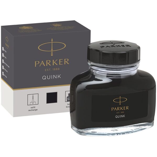 Чернила Parker "Bottle Quink" черные, 57мл