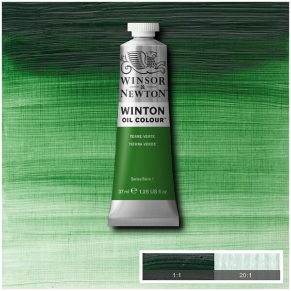 Краска масляная художественная Winsor&Newton "Winton", 37мл, туба, глауконит