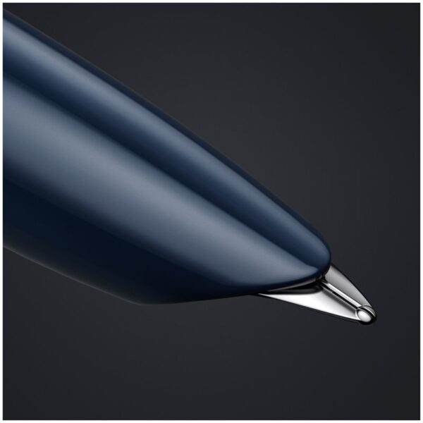Ручка перьевая Parker "51 Midnight Blue CT" черная, 0,8мм, подарочная упаковка