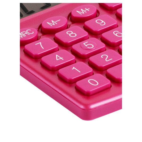 Калькулятор настольный Eleven SDC-805NR-PK, 8 разр., двойное питание, 127*105*21мм, розовый