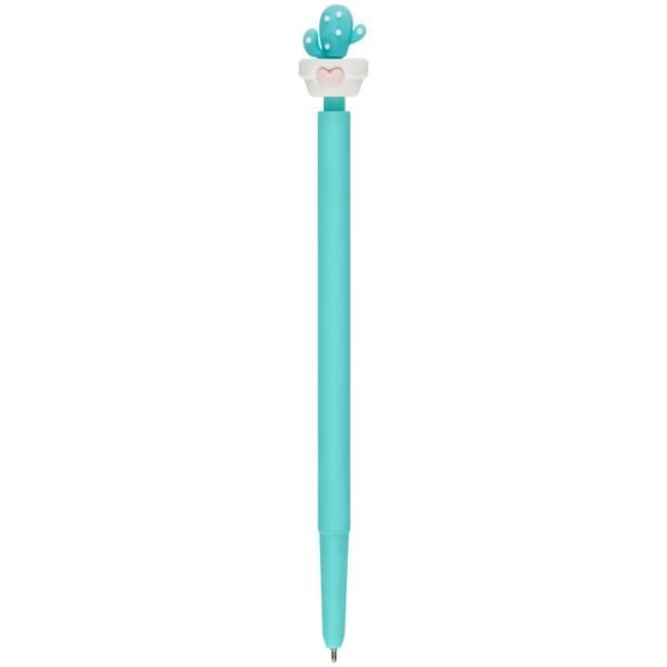 Ручка шариковая автоматическая MESHU "Lovely Cactus", синяя, 0,7мм, корпус ассорти