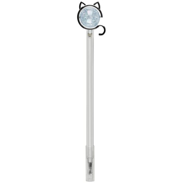 Ручка шариковая MESHU "Cat", синяя, 0,7мм, корпус ассорти