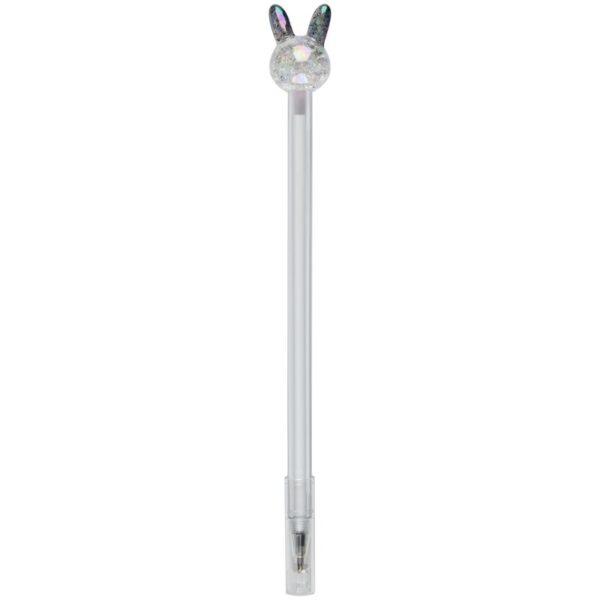 Ручка шариковая MESHU "Crystal Rabbit", синяя, 0,7мм, корпус ассорти
