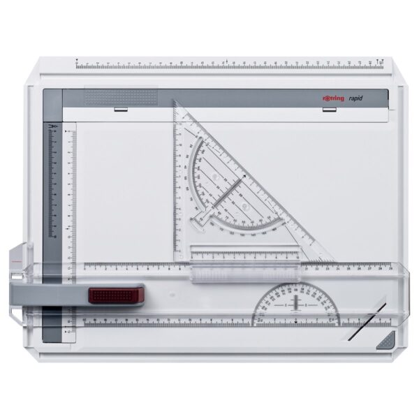 Доска чертежная А4 Rotring "Rapid", угловой зажим