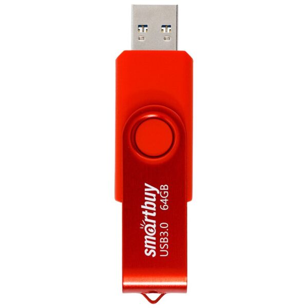 Память Smart Buy "Twist"  64GB, USB 3.0 Flash Drive, красный