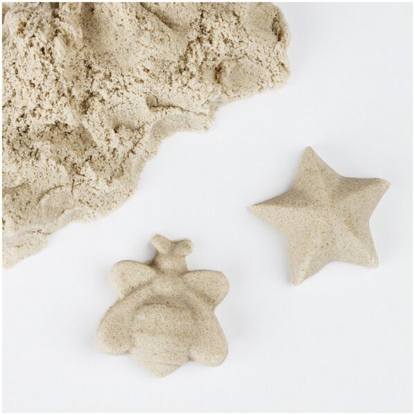 Песок для лепки Мульти-Пульти "Магический песок", морской, 500г, 2 формочки