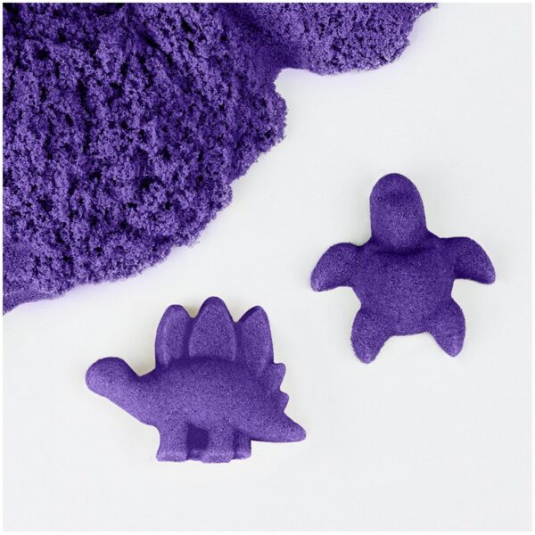 Песок для лепки Мульти-Пульти "Магический песок", фиолетовый, 500г, 2 формочки