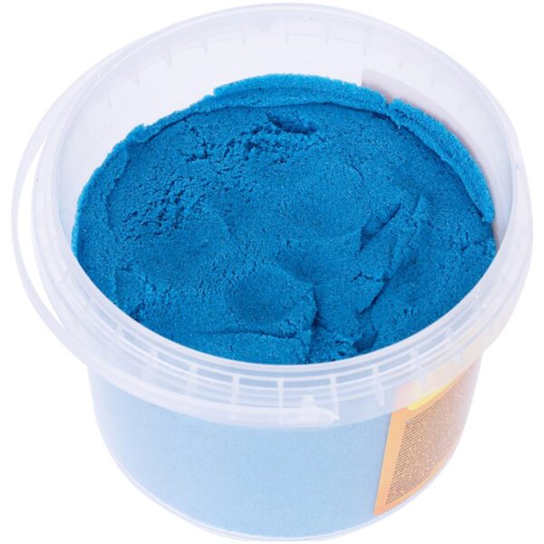 Песок для лепки Мульти-Пульти "Магический песок", синий, 500г, 2 формочки