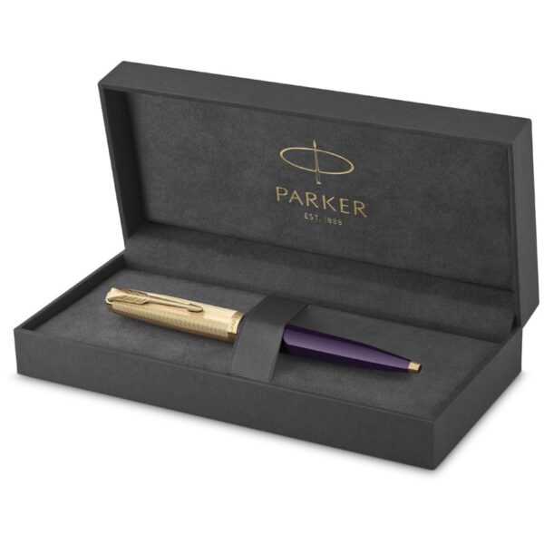 Ручка шариковая Parker "51 Plum GT", черная, 1,0мм, подарочная упаковка