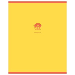 Тетрадь предметная 48л. BG "Monocolor. Element" - Литература, ламинация soft-touch, выборочный лак, 70г/м2