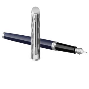 Ручка перьевая Waterman "Hémisphère SE Deluxe Blue CT" синяя, 0,8мм, подарочная упаковка