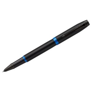 Ручка-роллер Parker "IM Professionals Marine Blue BT" черная, 0,8мм, подарочная упаковка