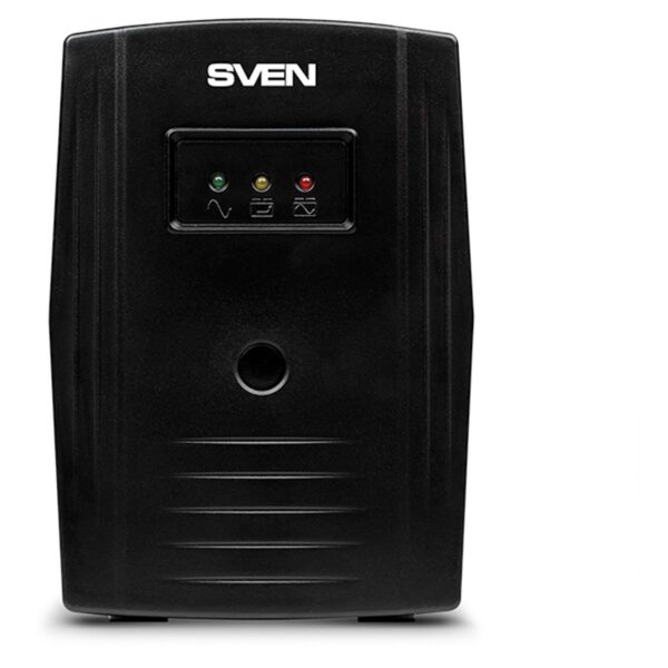 Источник бесперебойного питания Sven PRO 800, 2 розетки, 800ВA, 480Вт, черный