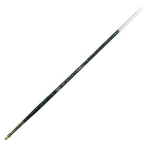 Кисть художественная синтетика Гамма "Модерн", плоская скошенная №1, длинная ручка