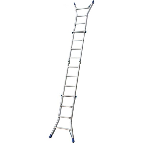 Шарнирная телескопическая лестница STABILO 4х4