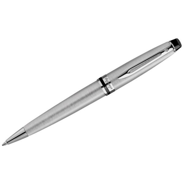 Ручка шариковая Waterman "Expert Stainless Steel СT" синяя, 1,0мм, подарочная упаковка