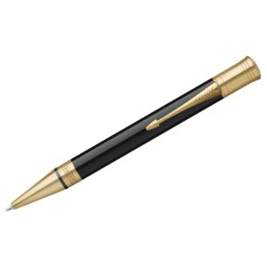 Ручка шариковая Parker "Duofold Black GT" черная, 1,0мм, подарочная упаковка