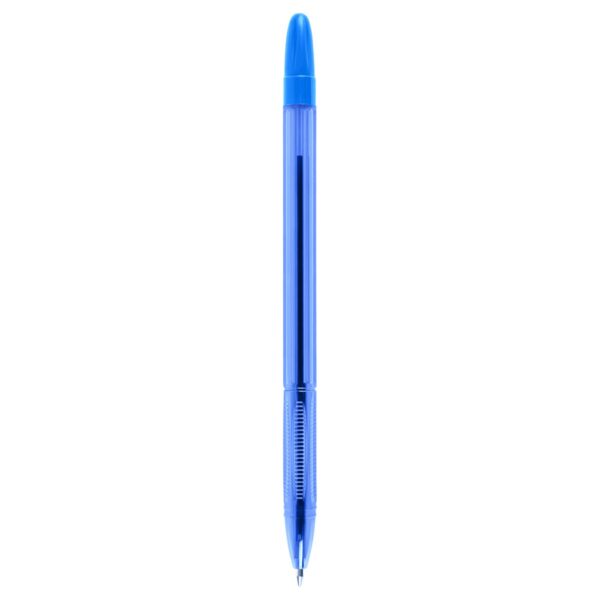 Ручка шариковая СТАММ "555" синяя, 0,7мм, пастель микс