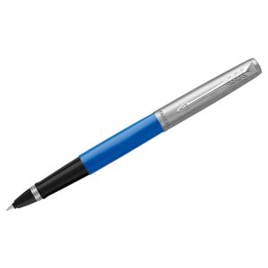 Ручка-роллер Parker "Jotter Originals Blue Chrom СT" черная, 0,8мм, подарочная упаковка