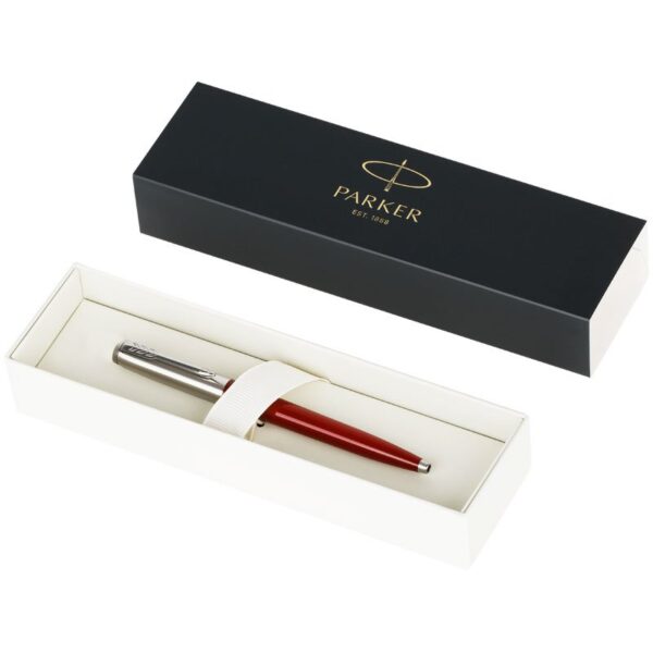 Ручка перьевая Parker "Jotter Originals Red Chrome CT" синяя, 0,8мм, подарочная упаковка