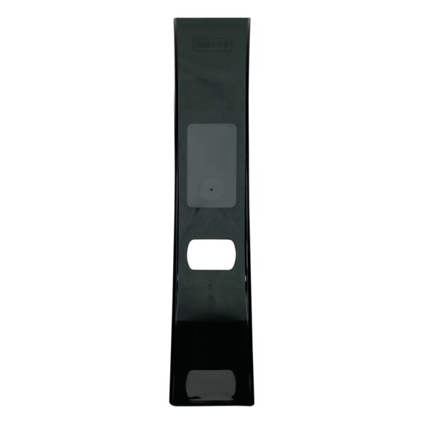 Лоток для бумаг вертикальный СТАММ "Респект", тонированный черный, ширина 70мм