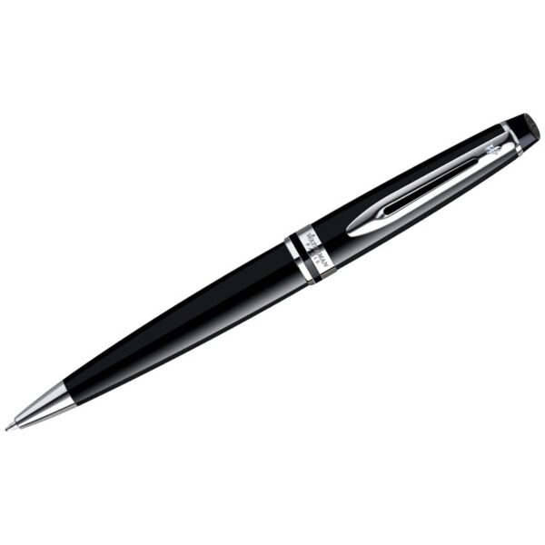 Ручка шариковая Waterman "Expert Black PT" синяя, 1,0мм, подарочная упаковка