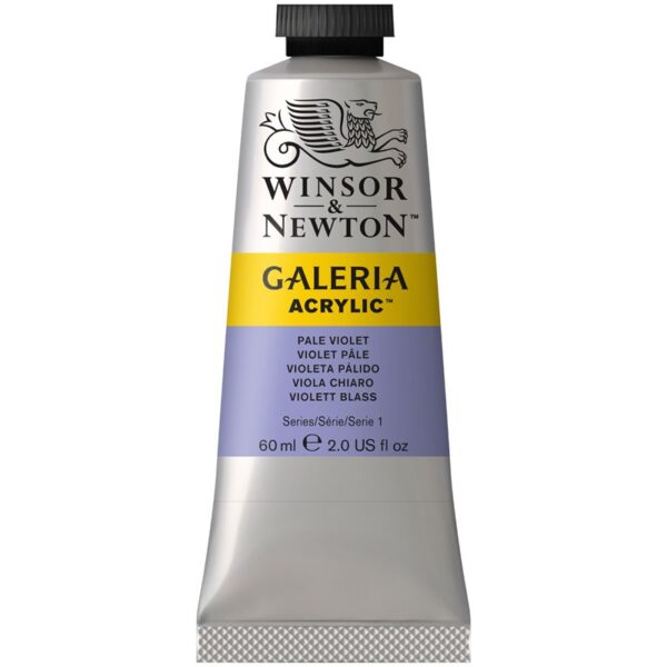 Краска акриловая художественная Winsor&Newton "Galeria", 60мл, туба, бледно-фиолетовый