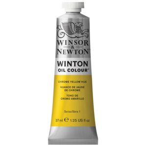 Краска масляная художественная Winsor&Newton "Winton", 37мл, туба, желтый хром