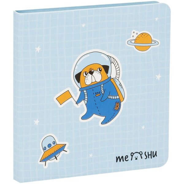 Флажки-закладки и самоклеящиеся блоки в наборе MESHU "Space adventure", 74*74мм, 60*15мм, 25л., европодвес