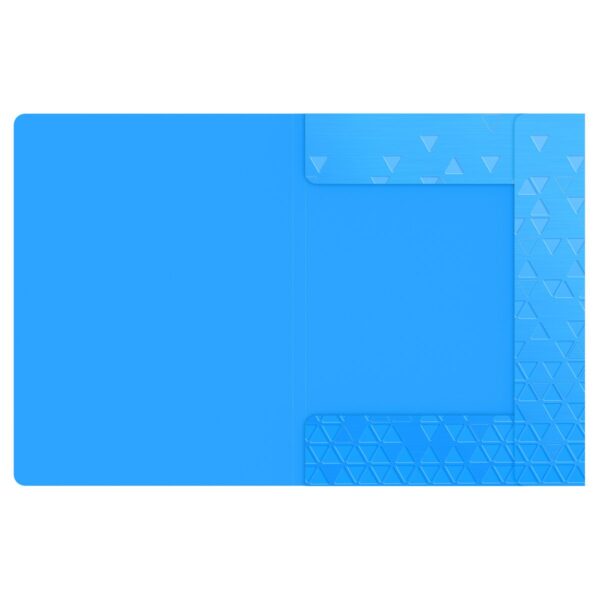 Папка на резинке Berlingo "Neon" А4, 600мкм, голубой неон