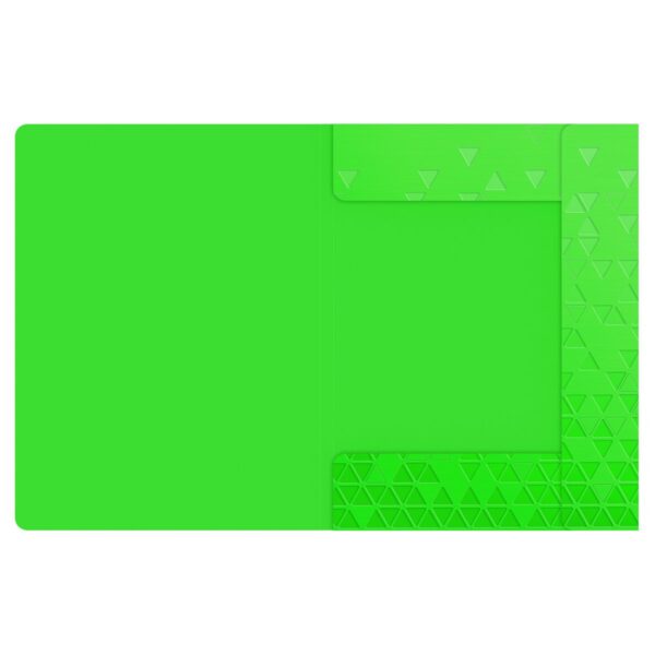 Папка на резинке Berlingo "Neon" А4, 600мкм, зеленый неон