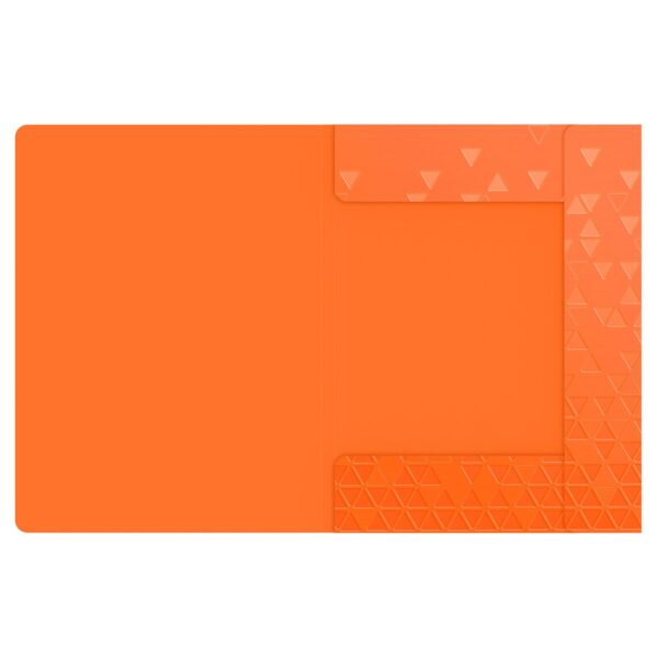 Папка на резинке Berlingo "Neon" А4, 600мкм, оранжевый неон