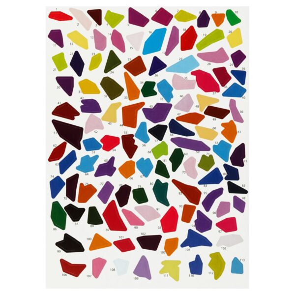 Аппликация наклейками ТРИ СОВЫ "Неоновые краски", А4, 2 основы, картонный конверт
